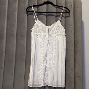 La Hearts White Lace Dress